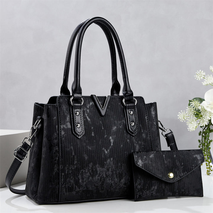 Damen elegante Handtasche mit abnehmbarem Geldbeutel Nord Taschen