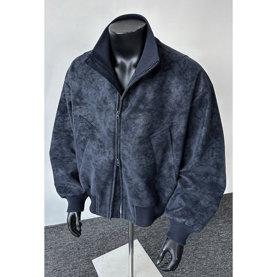 Herren Modische Oversized Bomberjacke Nord Taschen