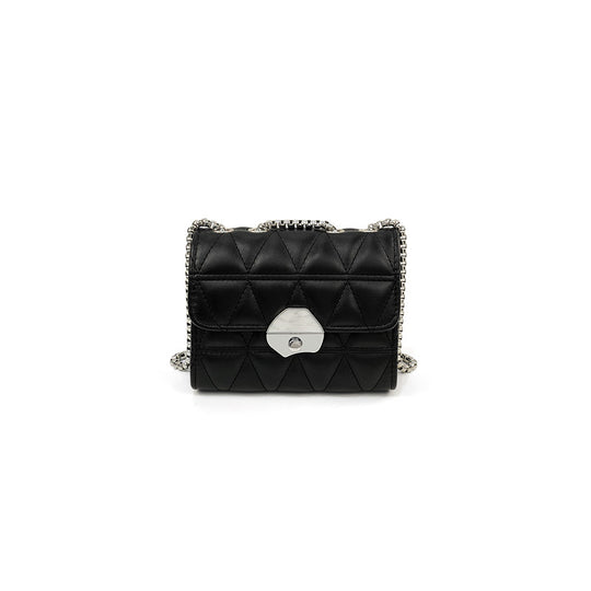 Damen Clutch-Tasche mit quadratischer Steppung und elegantem Kettenriemen Nord Taschen