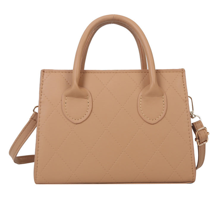 Damen stilvolle und strukturierte Handtasche mit trendiger Steppung Nord Taschen
