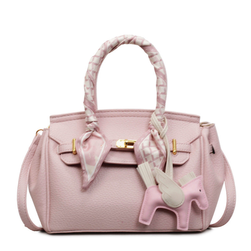 Damen modische Handtasche mit stilvollem Halstuch-Design Nord Taschen