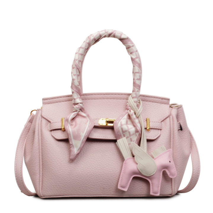 Damen modische Handtasche mit stilvollem Halstuch-Design Nord Taschen