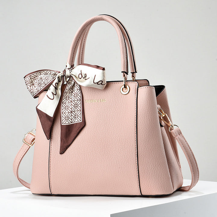 Damen elegante Handtasche mit dekorativer Schleife Nord Taschen
