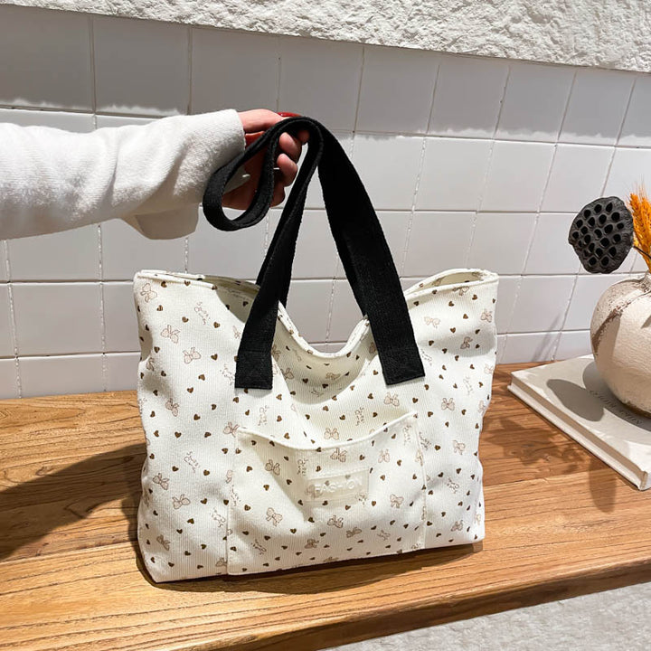 Damen modische Tragetasche mit Herzdesign Nord Taschen