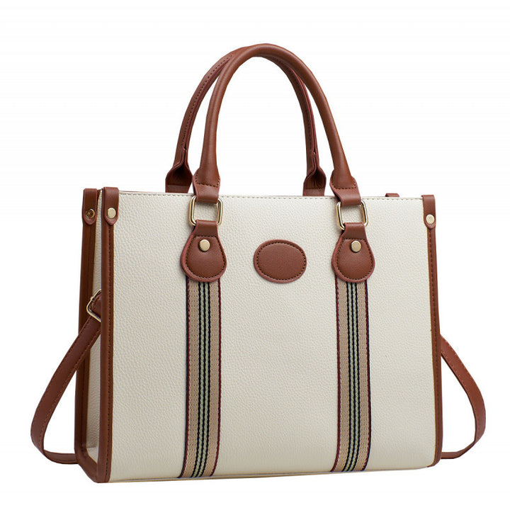 Damen elegante Handtasche mit luxuriösem Steppmuster und abnehmbarem Schultergurt Nord Taschen