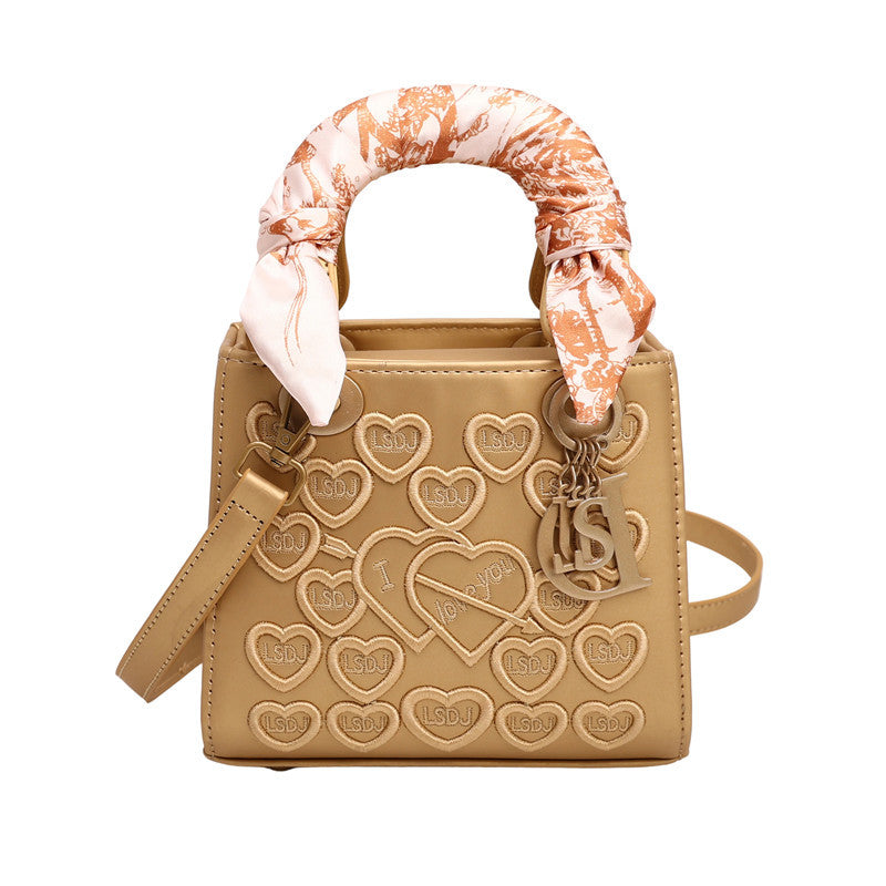 Damen Designer-Handtasche mit modischem Schalgriff Nord Taschen