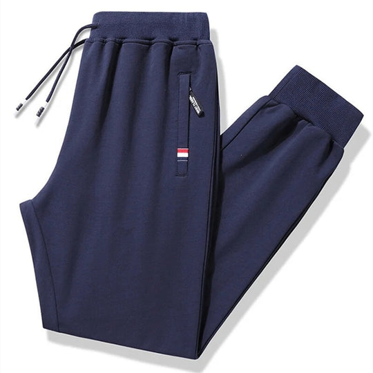 Herren Tapered-Jogginghose mit Tunnelzug, Reißverschlusstasche & Rippbündchen Nord Taschen