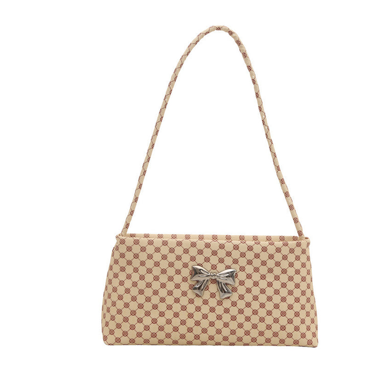 Damen elegante Umhängetasche mit stilvollem Bow-Design Nord Taschen