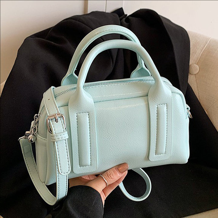 Damen stilvolle Umhängetasche mit abnehmbarem Trageriemen und eleganter Oberflächenstruktur Nord Taschen