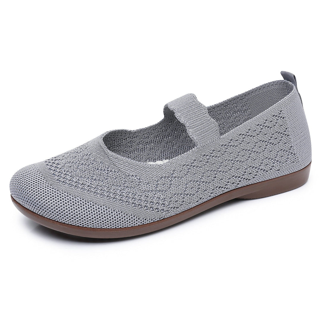 Damen Ballerinas mit rutschfester Sohle und atmungsaktivem Obermaterial