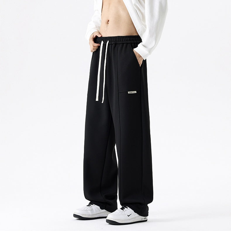 Herren Weite Relax-Jogginghose mit Tunnelzug, Multifunktionstasche & geradem Bein Nord Taschen