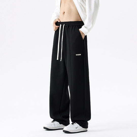 Herren Weite Relax-Jogginghose mit Tunnelzug, Multifunktionstasche & geradem Bein Nord Taschen