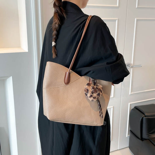 Damen elegante Lederhandtasche Nord Taschen