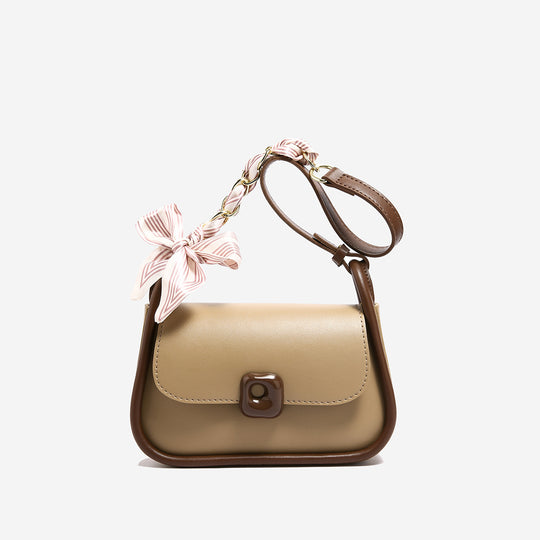 Damen Umhängetasche mit verspieltem Schleifen-Detail Nord Taschen