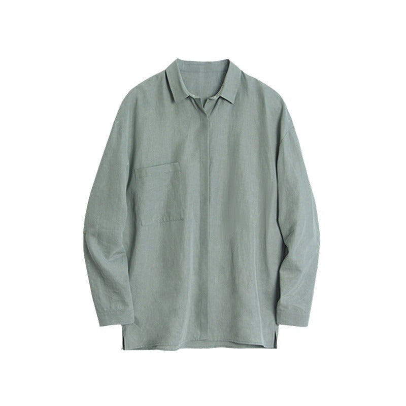 Herren Overshirt aus Baumwoll-Mix mit Brusttasche Nord Taschen