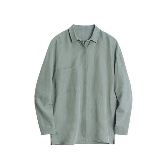 Herren Overshirt aus Baumwoll-Mix mit Brusttasche Nord Taschen