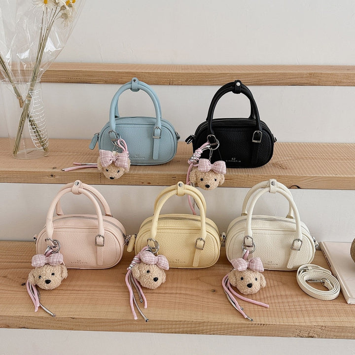 Damen Mini-Handtasche mit herausnehmbarem Teddy-Anhänger Nord Taschen