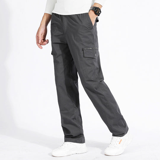 Herren Cargohose mit geradem Bein, verstärkten Kniepartien & aufgesetzten Pattentaschen Nord Taschen