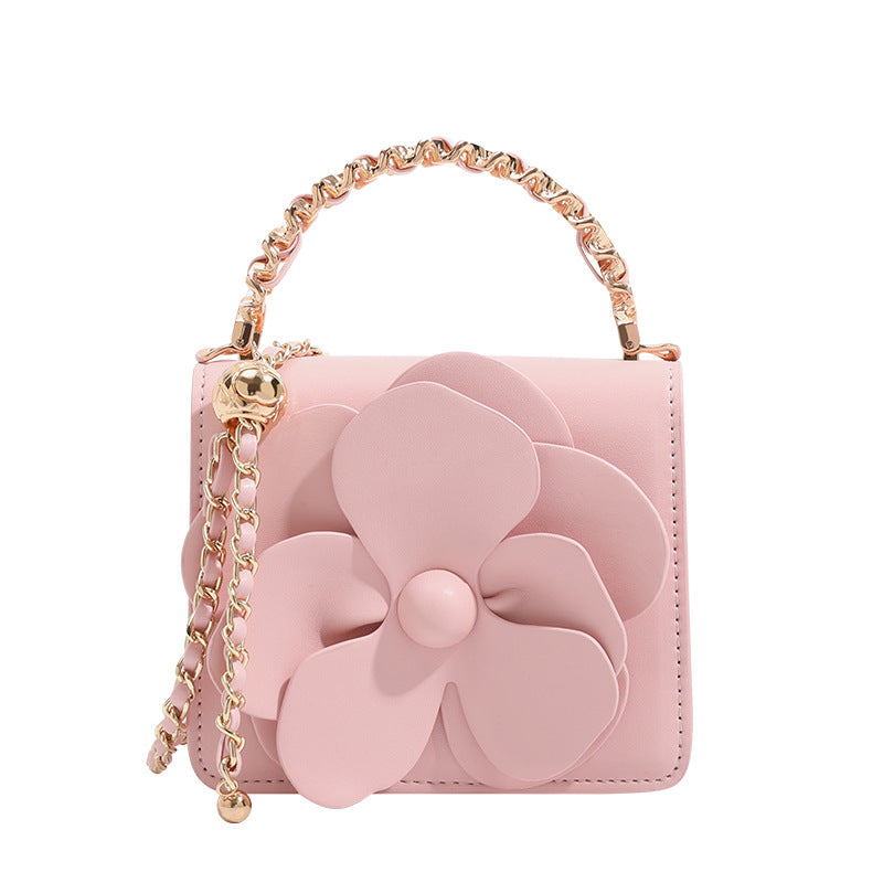 Damen Mini-Handtasche mit verspieltem Blumenmotiv Nord Taschen