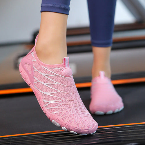 Herren nan elastischer Schlupfsneaker für Küste und Boot mit nahtlosem elastischem Obermaterial, verstärkter Zehenschale und griffiger Mehrzonen-Sohle
