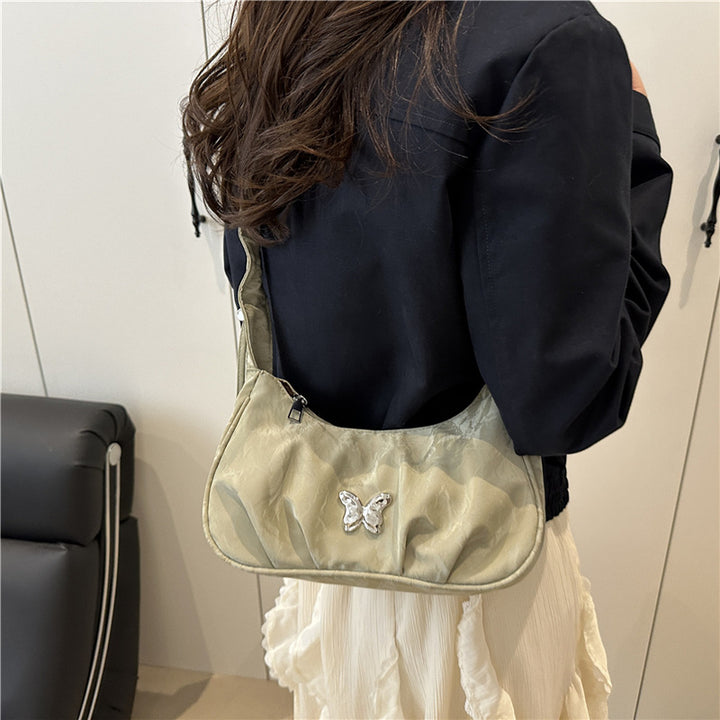 Damen Rüschentasche mit Schmetterlingsdetails Nord Taschen