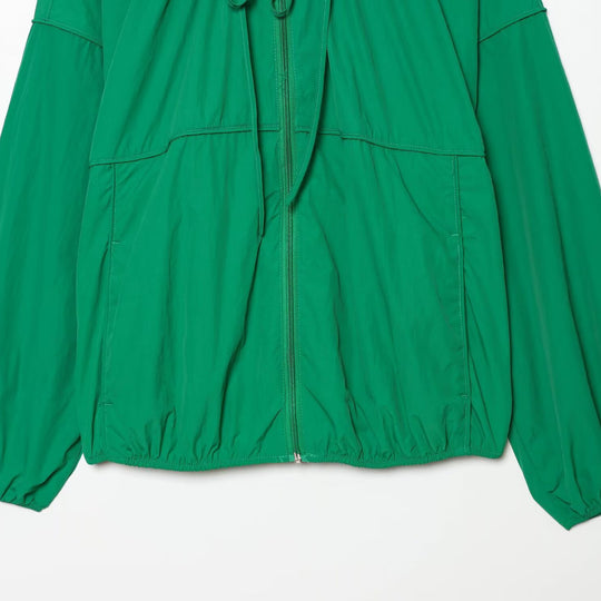 Damen Leichte Kapuzenjacke im Oversize‑Look mit Kordelzug und Gummbund Nord Taschen