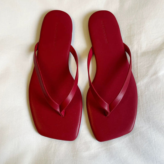 Damen Zehentrenner-Sandalen mit geschwungenem Fußbett und eleganter Riemenkonstruktion - Vittorelli