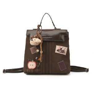 Damen Rucksack mit verspieltem Motiv und charmanten Applikationen Nord Taschen