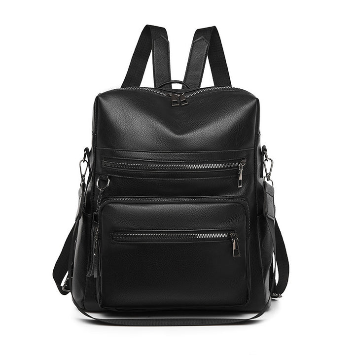 Damen eleganter Rucksack mit mehreren Reißverschlussfächern Nord Taschen