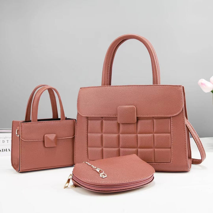 Damen hochwertiges Handtaschen-Set mit stilvollen Akzenten Nord Taschen