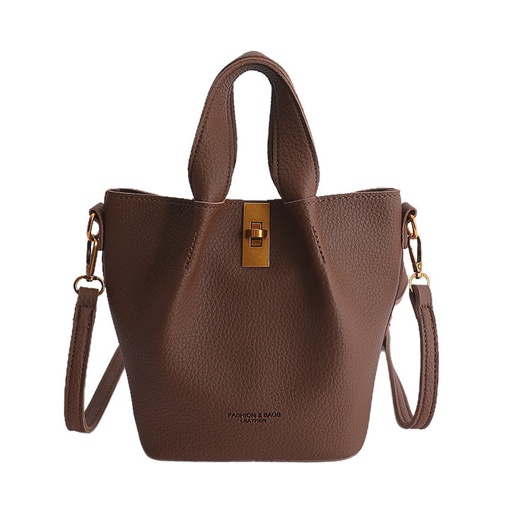 Damen Tasche mit strukturiertem Design und abnehmbarem Schulterriemen Nord Taschen