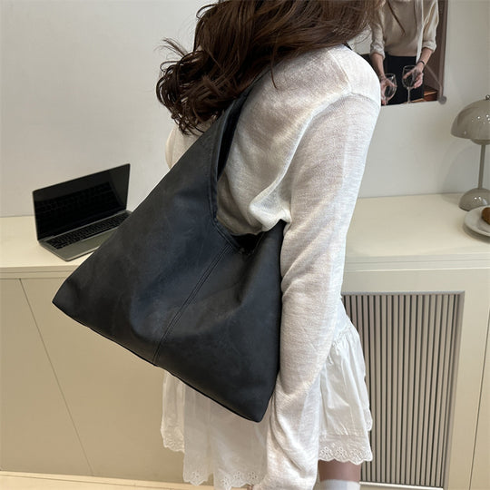 Damen geräumige Schultertasche im skandinavischen Stil Nord Taschen