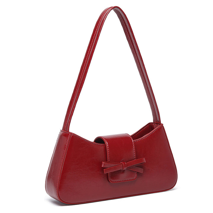 Damen Handtasche mit verspieltem Schleifendetail und eleganter Form Nord Taschen