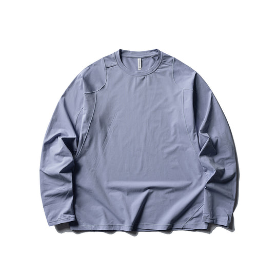 Unisex Leichter technischer Longsleeve mit Rundhalsausschnitt, Raglanärmeln und atmungsaktivem Funktionsmaterial Nord Taschen