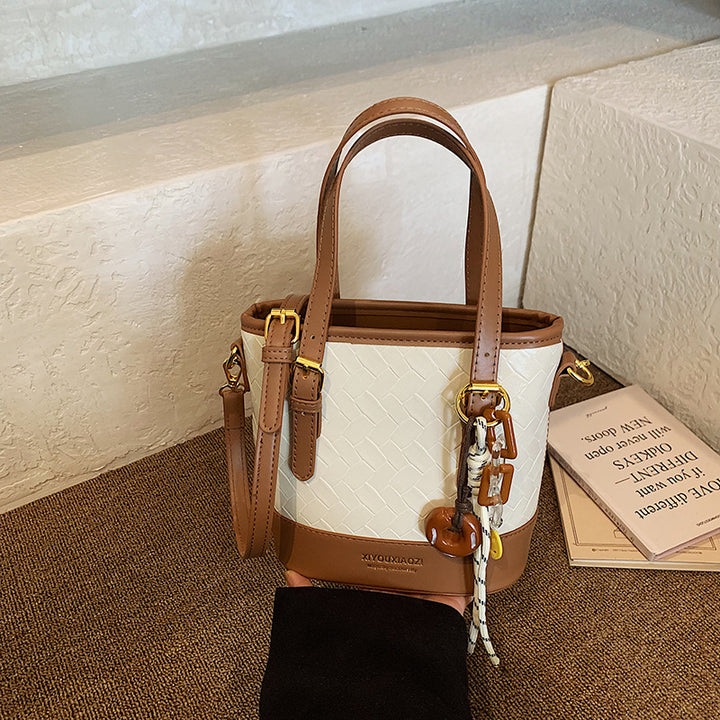 Damen strukturierte Handtasche Nord Taschen