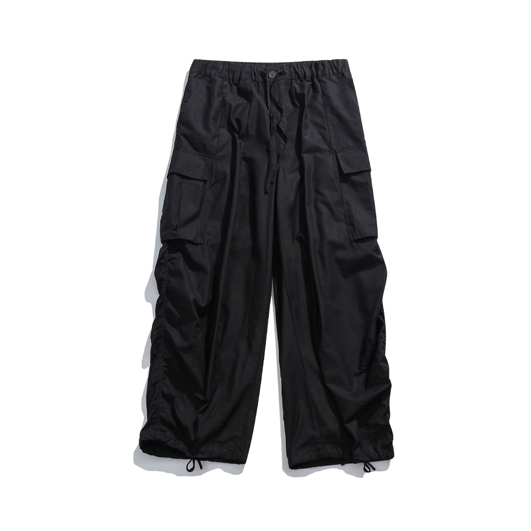 Damen Weite Cargo‑Culotte mit elastischem Tunnelzugbund und Saumkordel Nord Taschen