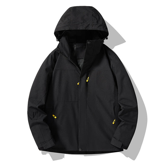 Herren Moderne Outdoorjacke Nord Taschen