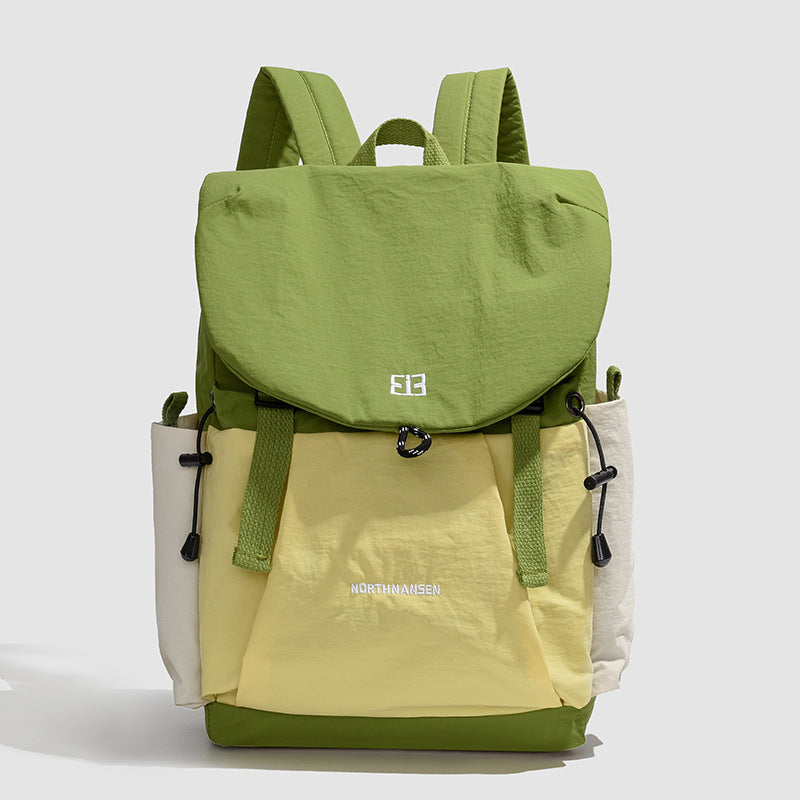 Damen Urbaner Rucksack mit praktischen Seitentaschen und verstellbarem Kordelzug Nord Taschen