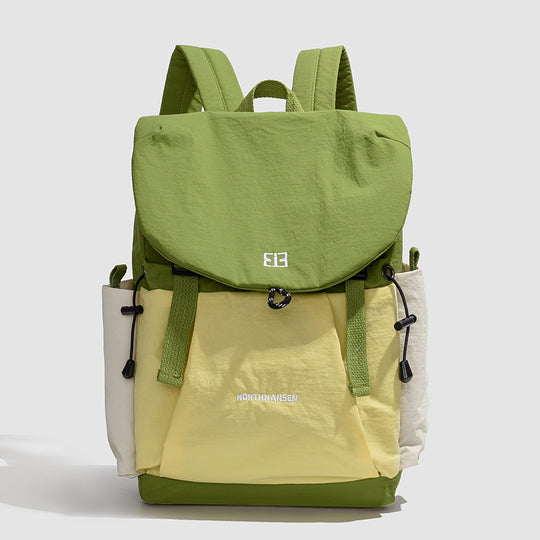 Damen Urbaner Rucksack mit praktischen Seitentaschen und verstellbarem Kordelzug Nord Taschen