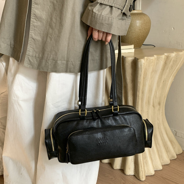 Damen elegante Umhängetasche mit praktischem Organizer Nord Taschen