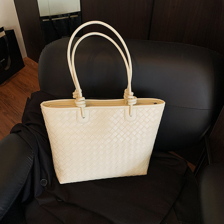 Damen elegante Korbtasche mit abnehmbarem Schlüsselanhänger Nord Taschen