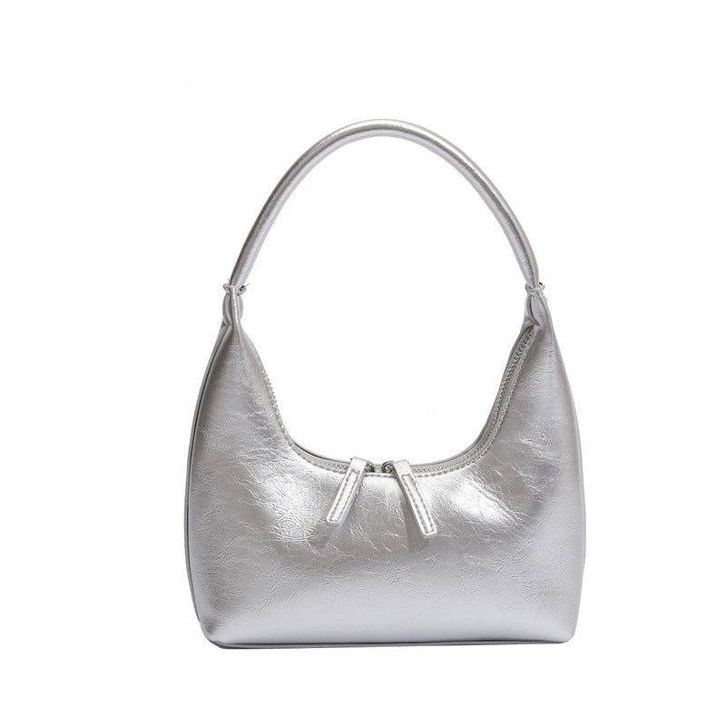 Damen Hobo-Tasche aus qualitativ hochwertigem Kunstleder mit praktischen Reißverschluss-Fächern Nord Taschen