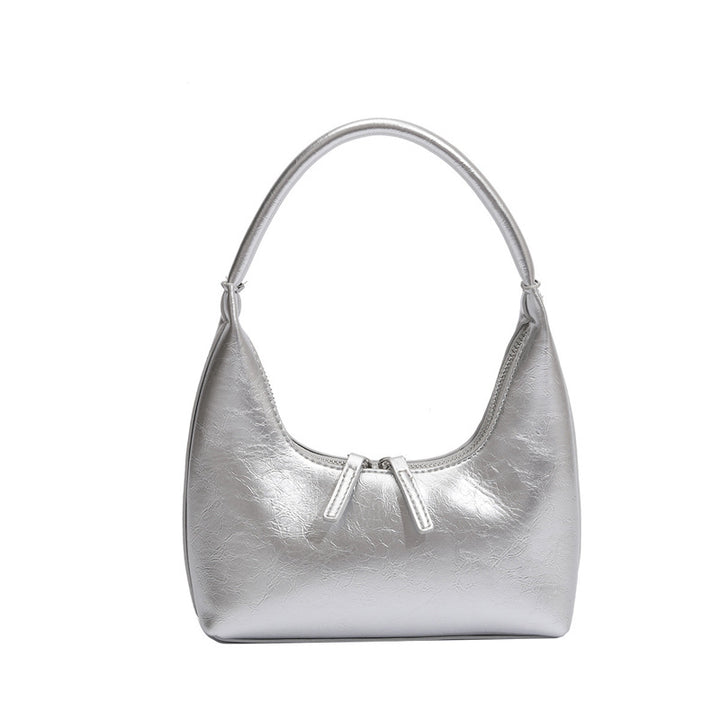 Damen Hobo-Tasche aus qualitativ hochwertigem Kunstleder mit praktischen Reißverschluss-Fächern Nord Taschen