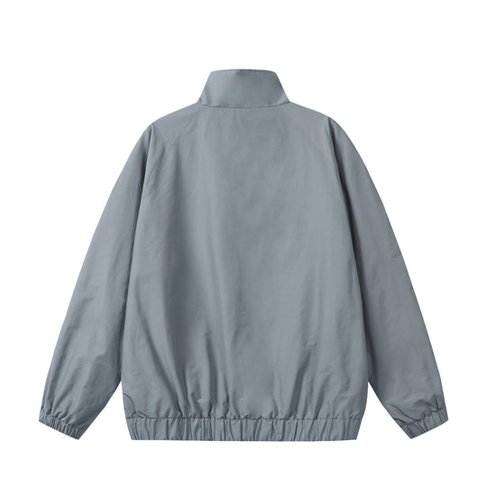 Unisex Sportive Colorblock-Trackjacke mit Stehkragen und durchgehendem Reißverschluss Nord Taschen
