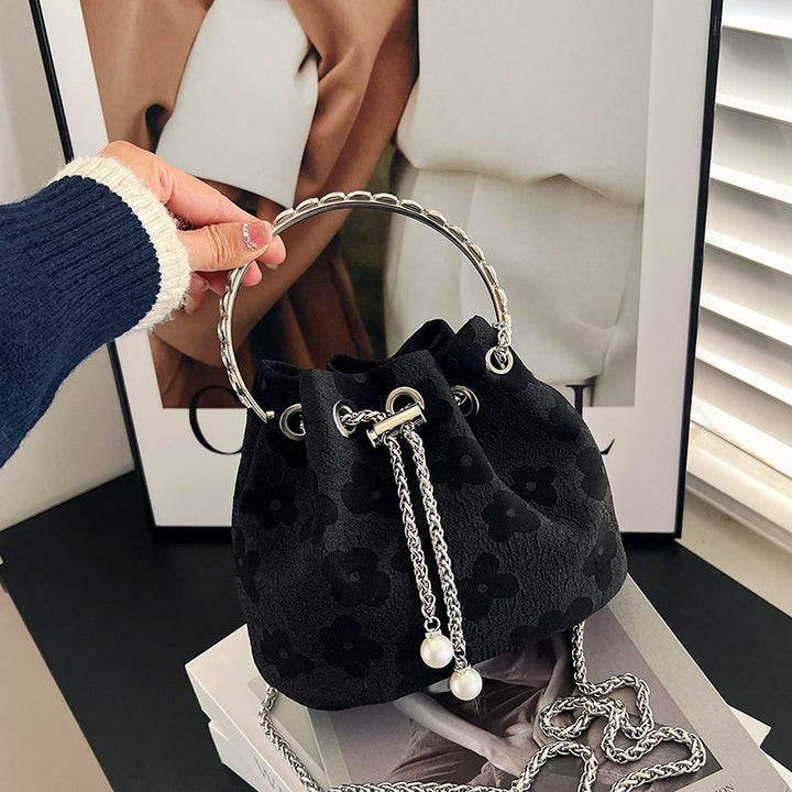 Damen Chic und verspielte Drawstring Tasche Nord Taschen