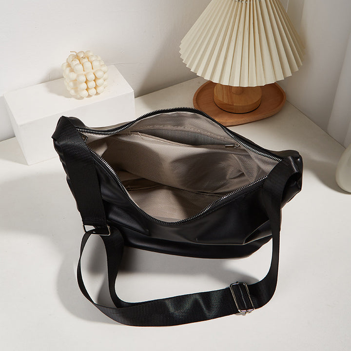 Damen Hobo-Tasche mit abnehmbarem Kordelzug und praktischem Innenfächersystem Nord Taschen