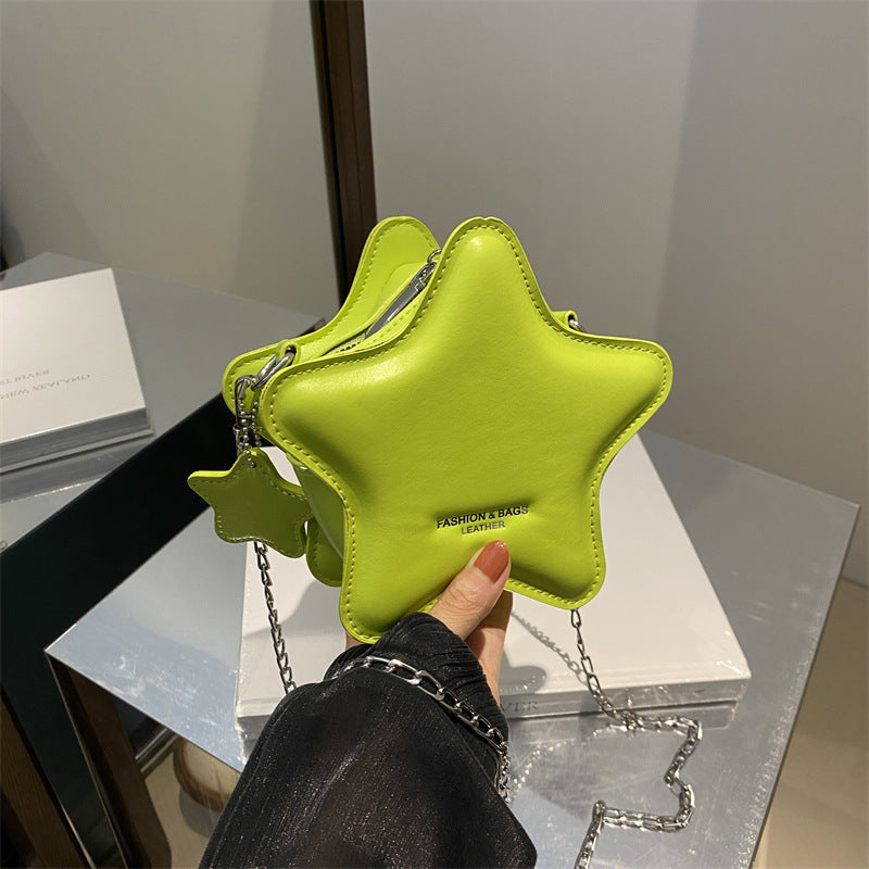 Damen Umhängetasche im schimmernden Sternendesign Nord Taschen
