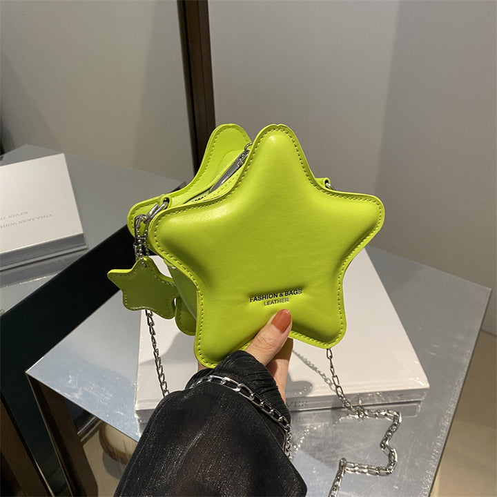 Damen Umhängetasche im schimmernden Sternendesign Nord Taschen