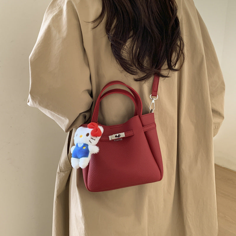 Damen Mini-Handtasche mit abnehmbarem Kosmetiktäschchen Nord Taschen