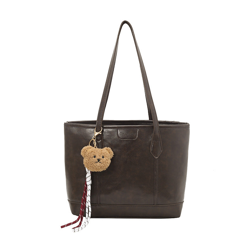Damen Tragetasche aus hochwertigem Kunstleder mit eleganter Struktur Nord Taschen